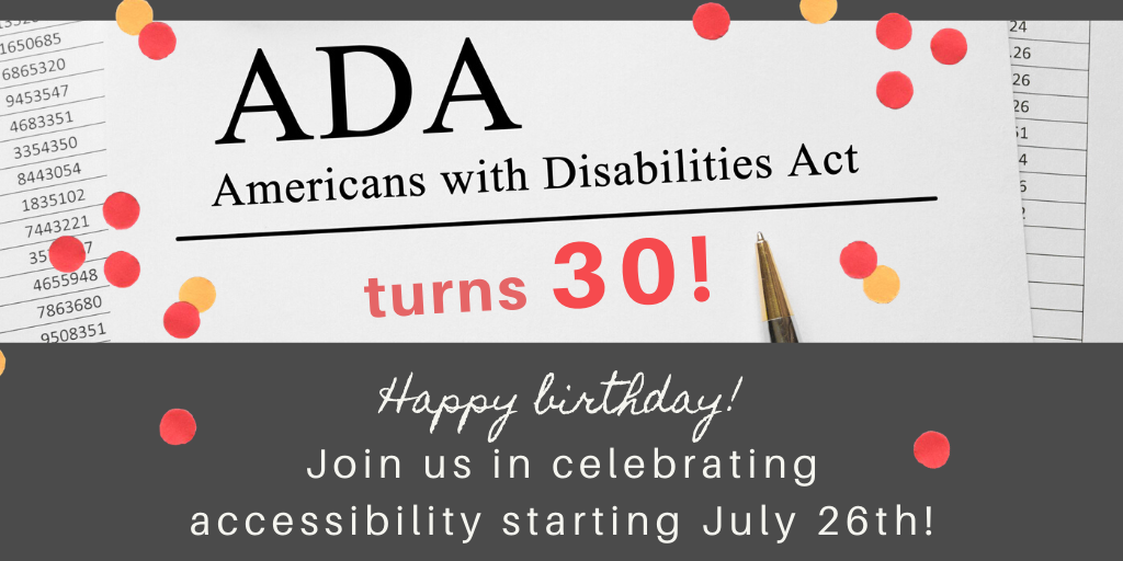 LEAPOhio's tweet photo. Wish the Americans with Disabilities Act a happy 30th birthday and join in celebrating accessibility with @ADAinCLE ‘s #CallforAccess! Learn more about the ADA and #ADACLE virtual events and how to sign up at https://t.co/XbPqE0Etz3. https://t.co/niqwVBMpJn