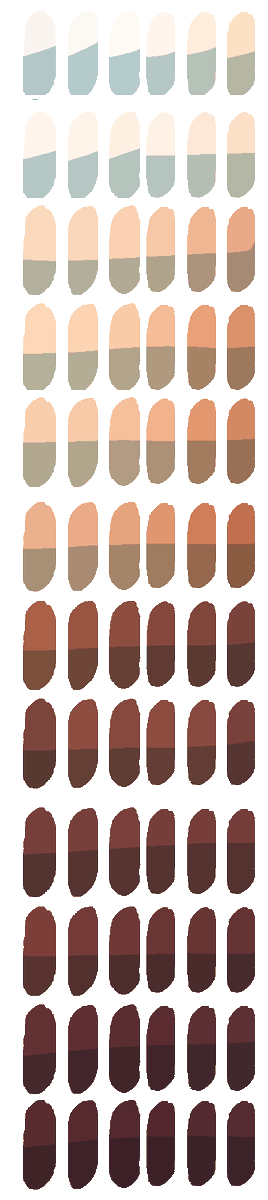 Hdharris_irl's tweet photo. Skin Tones In Case anyone still needs them for reference! https://t.co/G3U4iyLuMl