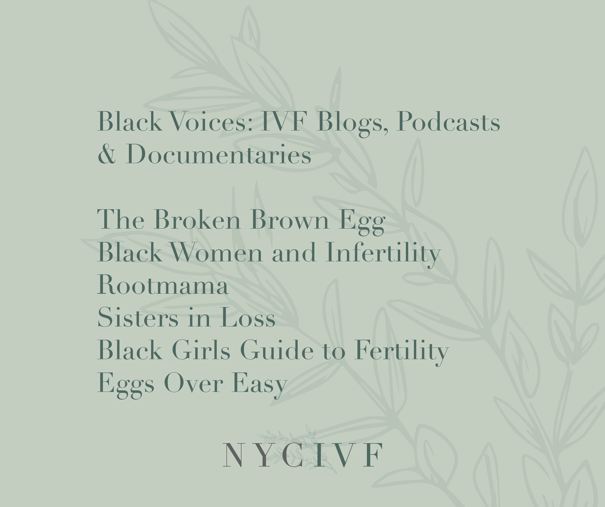 nycivf's tweet photo. NYC IVF recognizes our responsibility to amplify Black voices. Over the next week we'll post resources for Black families seeking IVF, and testimonials from our patients, by Black women for Black women.

#ivf #BlackVoices https://t.co/c4Yqea05B0