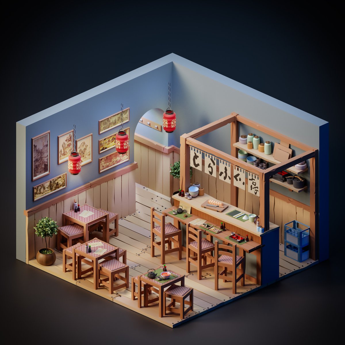 80Level's tweet image. .@angelofernandes discussed lighting and modeling tools that help him create colorful minimalistic dioramas in #Blender:
80.lv/articles/worki…
#gamedev #indiedev #3dart #blender3d #b3d #3dmodeling #lighting #rendering