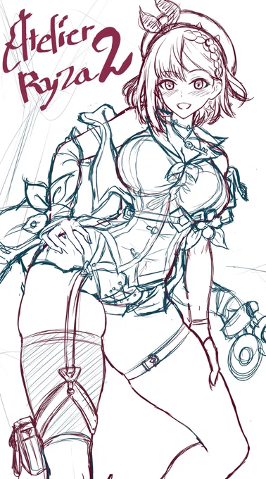 ライザのアトリエ2おめでとうございます!!!
さっそくセクシーファンアート描かせてもらいます!
#ライザのアトリエ2 