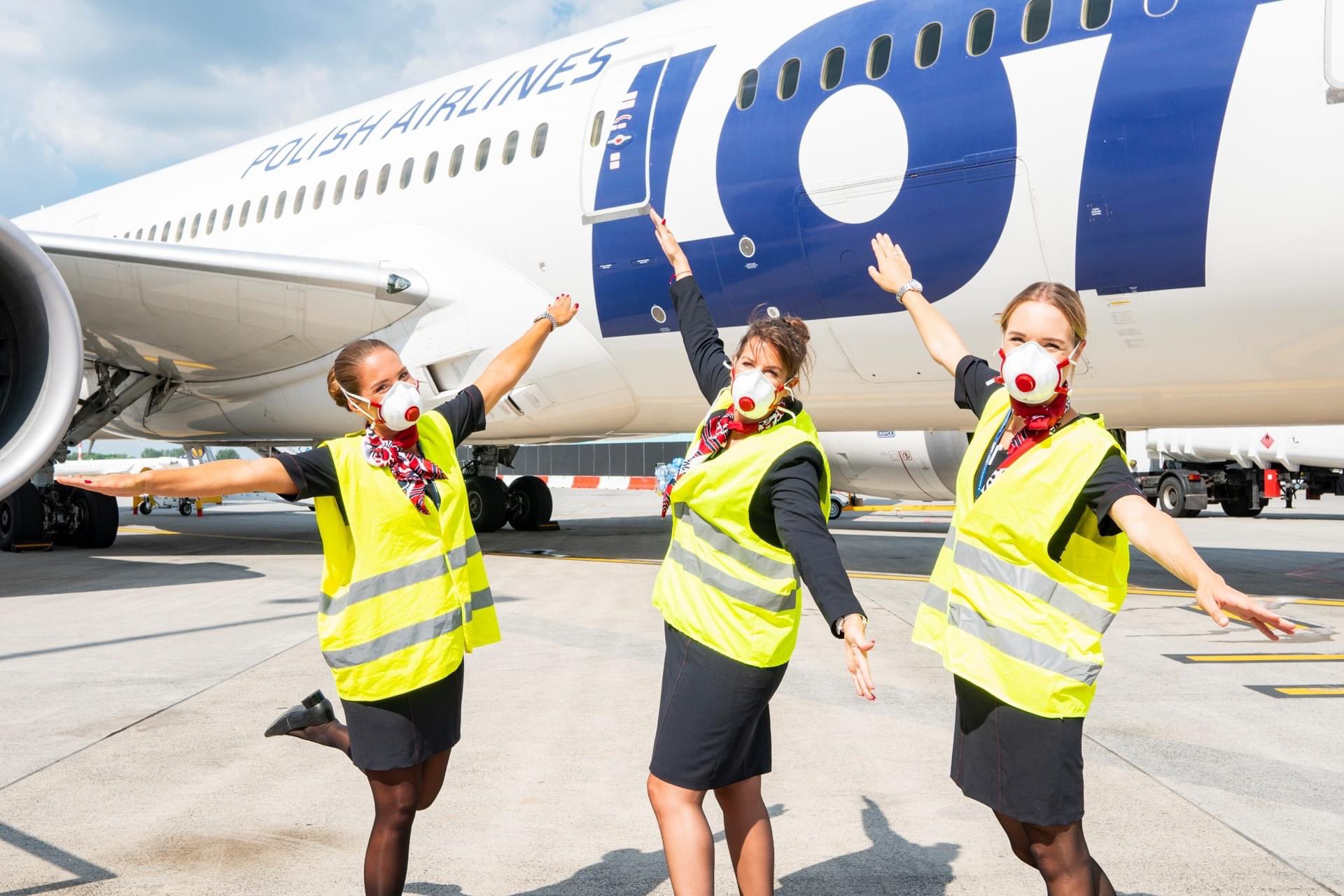 Travel PR News  Budapest Airport welcomed inaugural LOT Polish