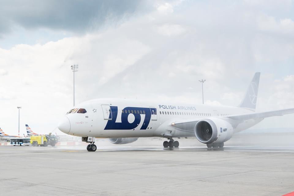 Travel PR News  Budapest Airport welcomed inaugural LOT Polish