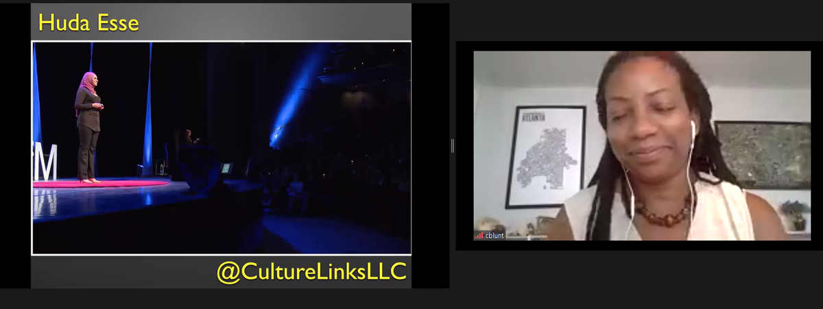 Lyricalswordz's tweet image. In @cutiablunt&apos;s keynote, she shares a TED Talk from @culturelinksLLC, where she encourages teachers to have students &quot;teach us your name&quot; #RethinkLearningSummit