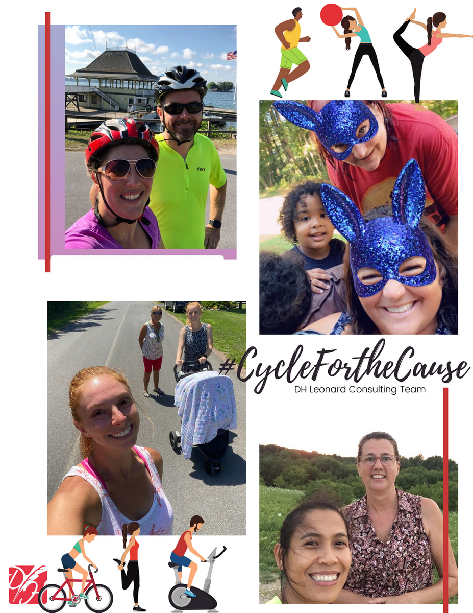dhlconsult's tweet photo. Our team members took #SelfCareSaturday to a whole new level! @DianeHLeonard, @jorjastonej, @uscdrj1, and @meganlynnshane dedicated their exercise to #CycleForTheCause and had so much fun including their family members. 

#MotivationMonday #Teamwork https://t.co/F41DjMnXOx