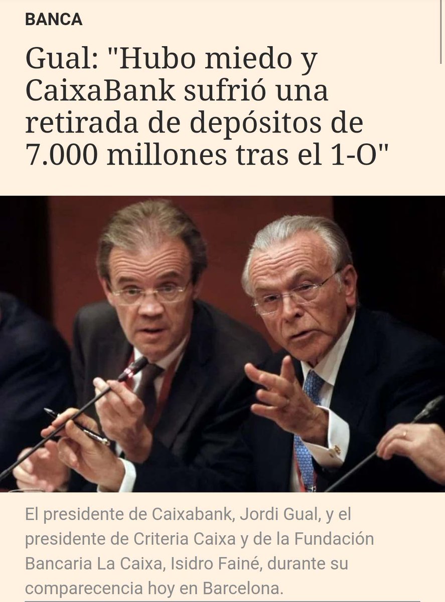 verdadelab's tweet photo. @llacazuvi @Franc_grau @SheltonClyde3 @AlfonsoUnir https://t.co/M7aBC3IB0j
Que se atrevan a hacer un #corralito !!
Saquemos el dinero ya!!
Es su punto débil y nuestro punto fuerte!!
#TenemosEsePoder
#rumoresdecorralito https://t.co/4cLhcdMGGH