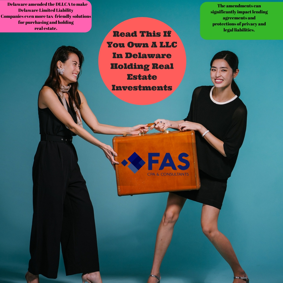 fascpaconsult's tweet photo. Read This If You Own A LLC In Delaware Holding Real Estate Investments: 

https://t.co/f0B01DhMlN #realestateinvestors 

#realestate #realestateinvestor #FASCPA #investment #CPA #realestateagent https://t.co/EwkBo7VMzW
