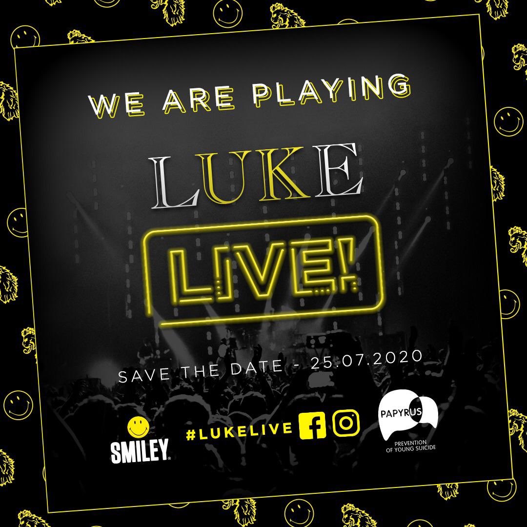 DJing for @frankofraize at @LukeRoper’s #lukelive festival on the 25th. 
It’s for a  wonderful cause @PAPYRUS_tweets ! And it’s guaranteed to be a beautiful set. Tune in, get involved. ❤️