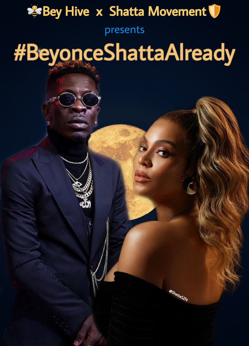 brvhdhesy1's tweet photo. The streaming party has started so as the trending part
#ShatttaMovement and #BEYHIVE come together to bring you an https://t.co/DTkvtYkpGi doesn't matter if you're in another fanbase.This is for Ghana ,let push GH MUSIC to the world.#TeamAlready .#BeyonceShattaAlready https://t.co/WAqEdb2NvC