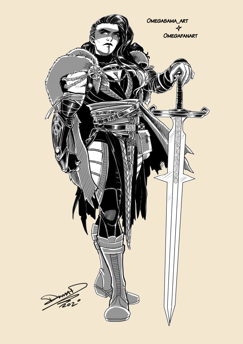 Diana Davidsson Commissions open on Twitter "Damn... I can't see