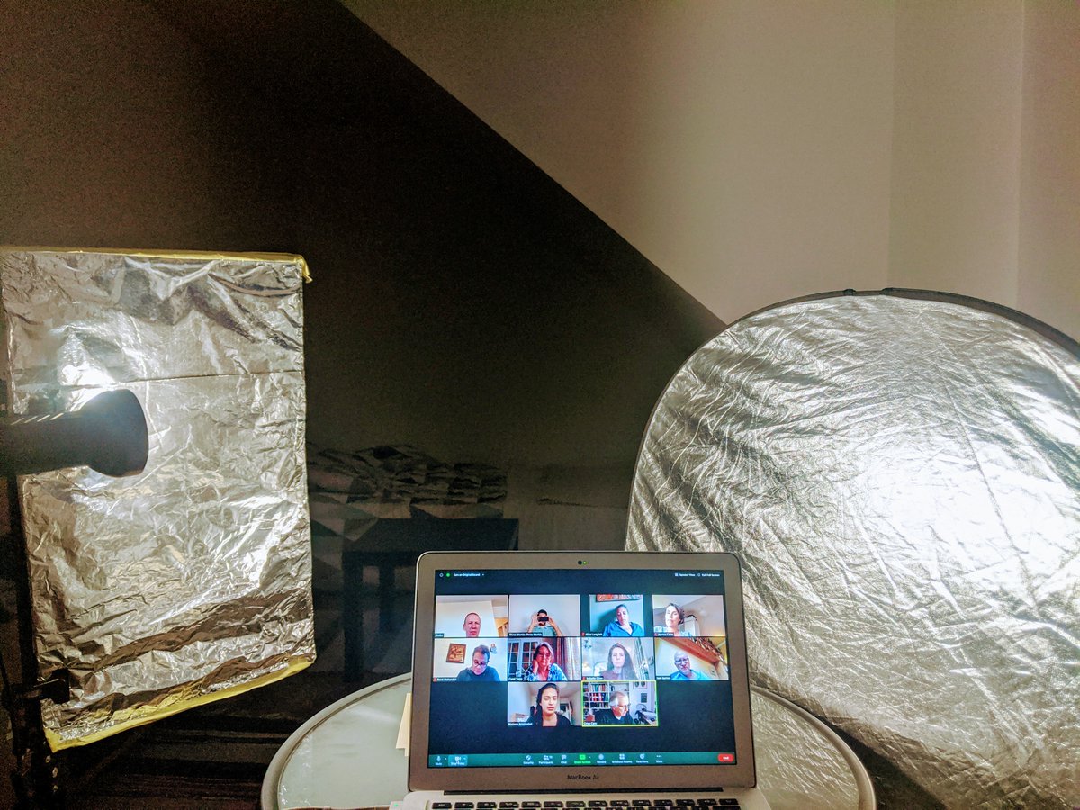 3WorldsImprov's tweet photo. Getting ourselves ready for the Thursday show.

This Thursday 23rd July &amp; also 30th!
All @ 8.30 on Zoom.
Register here for free acces! 
https://t.co/AcTvJQAcOB

#theatre #theatreonline #onlineperformance #drama #storytelling #drama #theatrekid #impro #improv https://t.co/uBtw3ahZFW
