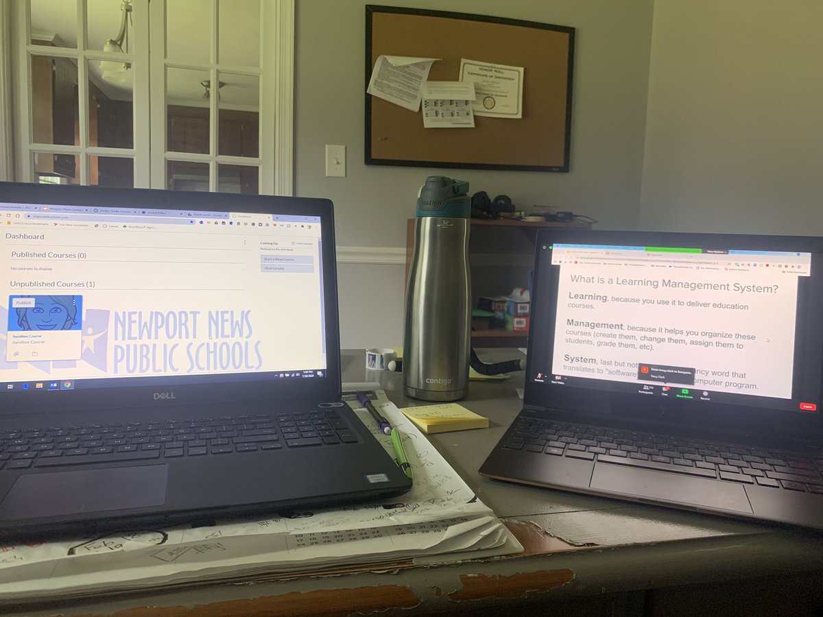 coachmulrine's tweet photo. Canvas training #alwayslearning #preparingforfall #virtualorblended #canvas https://t.co/wC4OoEDxci