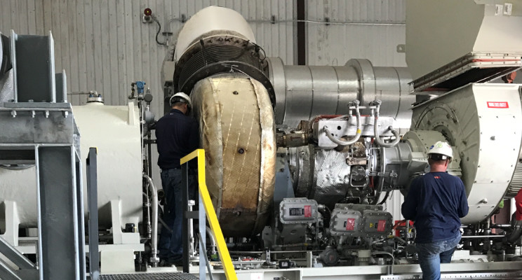 PRUFTECHNIK_NA's tweet photo. Find out how a PRUFTECHNIK services team helped a leading manufacturer of industrial gas turbines for the global power generation market to precisely measure the thermal growth of a turbine unit using the ROTALIGN® touch. https://t.co/tHLj9YB7IP #thermalgrowth #adaptivealignment https://t.co/8FI9Q832uB