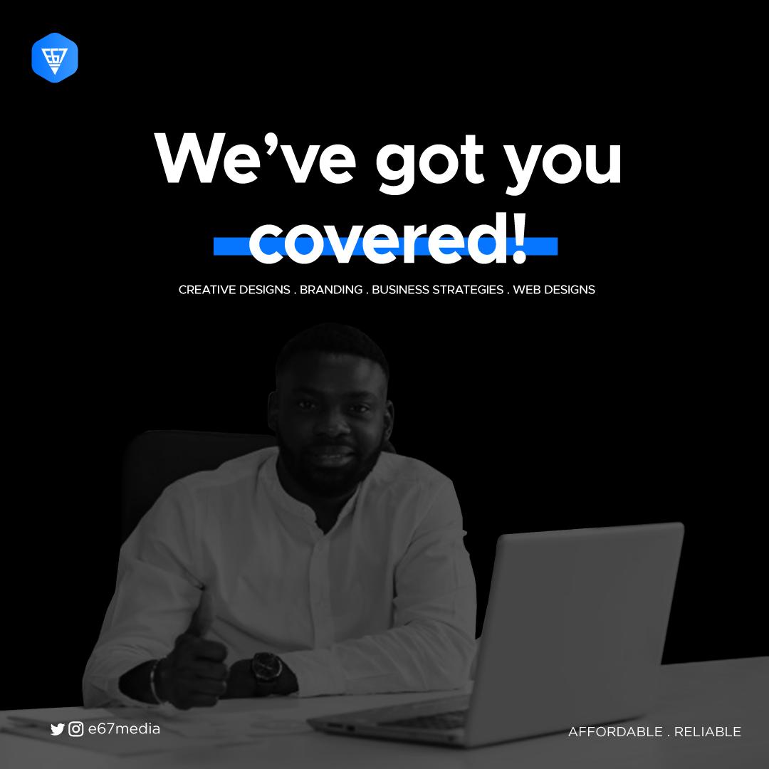 E67Media's tweet photo. Lets handle your creative designs, branding, business strategies, web designs and more.

Send a DM or contact 09095939617
_____________
#logo #illustration #branding #graphicdesigner #vector #vectorart #art #digitalart #laycon #businessstrategy #webdesign https://t.co/cA2OX5X52X