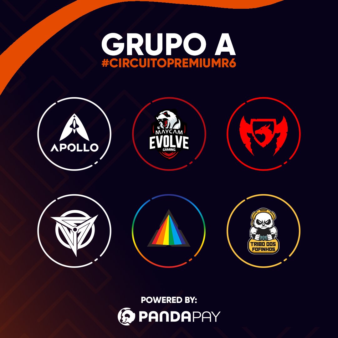 straxelgg's tweet photo. O Grupo A é composto de equipes já conhecidas no cenário e também algumas novatas 👀

@GGApolloTeam 
@EvLGamingOK 
@MysticEsportsBR Academy
@newage_e Omega
@PrismaPisaMenos
#TriboDosFofinhos https://t.co/H6EhKQQvoO