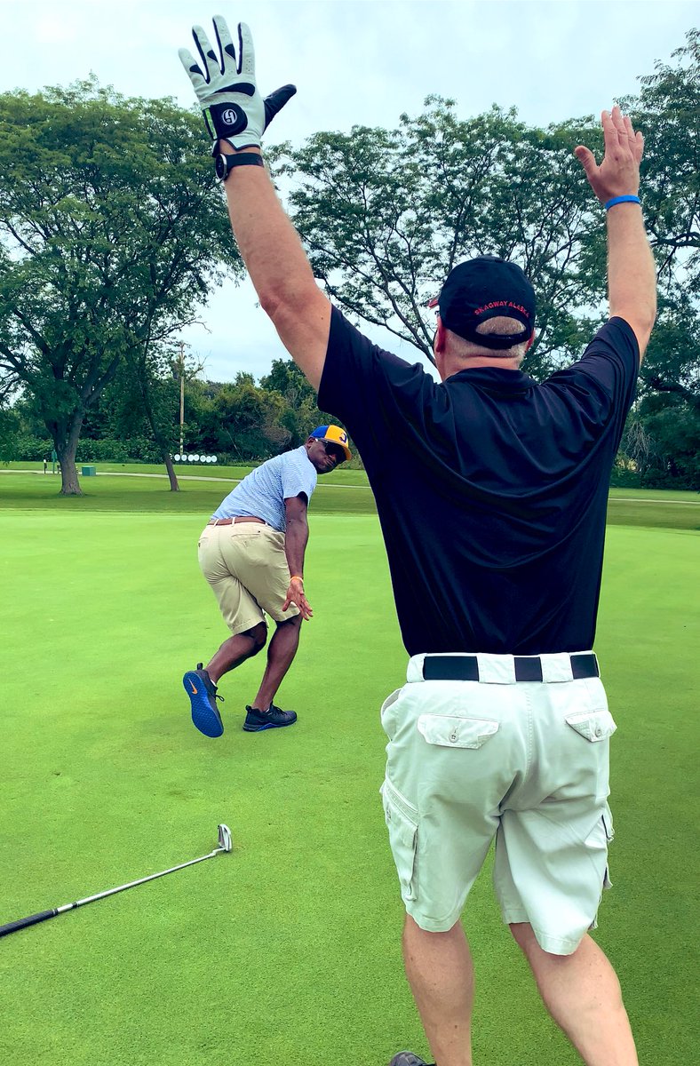 UCanBMo's tweet photo. Team work makes the Dream Work! What you see here is a team celebration, excited about our team’s success! What you don’t see is one of our teammates capturing the moment and the other teammate that was tending the 🕳. #SJCAGolfOuting #MyTeam https://t.co/yR6oe5tQGz