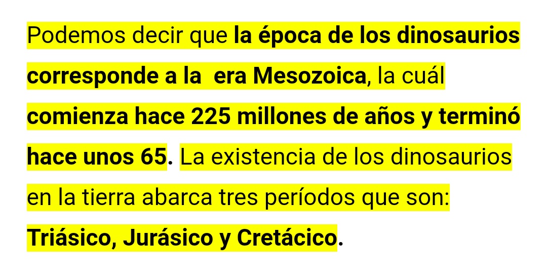 ProAndroid's tweet photo. Por si quieres sentirte insignificante: 

Los dinosaurios vivieron en este planeta durante 160 MILLONES de años. 

160.000.000 años
__________________ https://t.co/JEyJHOYrSG
