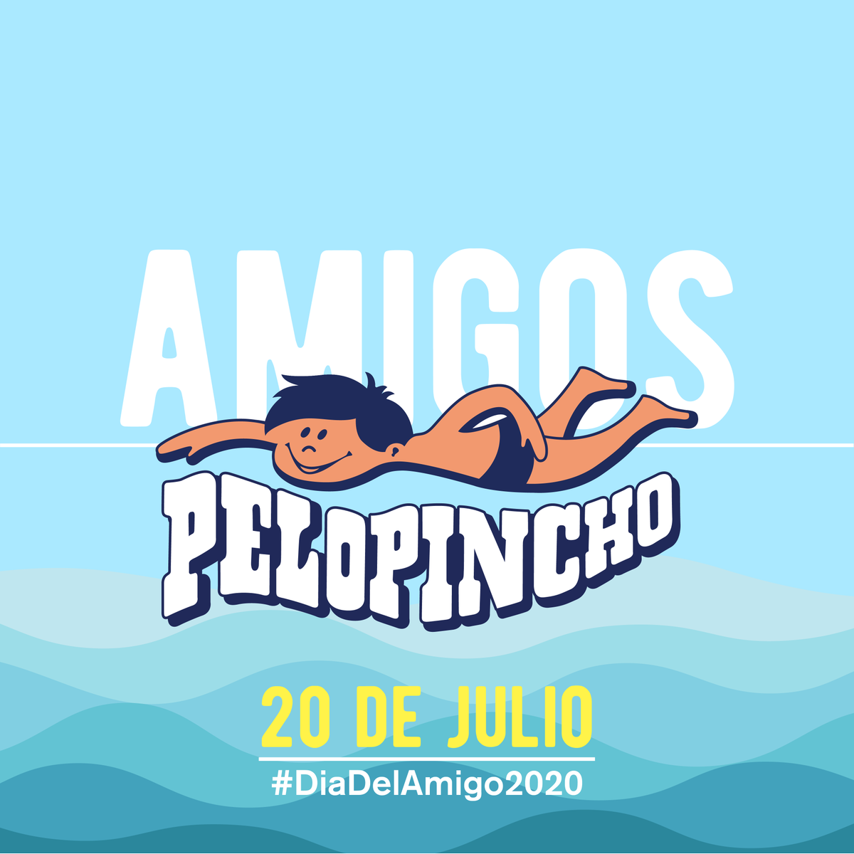 pelopincho's tweet photo. ☀️ A viento y marea y con un día capicúa, agradecemos por tantos momentos y veranos compartidos 🤩⚡️
-
FELIZ DÍA DEL AMIGO 2020!!! 👫👭👬
#AmigosPelopincho #PelopinchoConFuerza https://t.co/sxS9LMzR4i