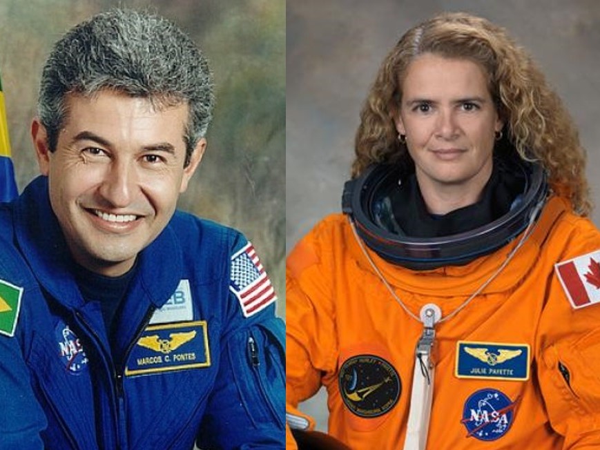 CanadanoBrasil's tweet photo. Hoje comemoramos 51 anos da chegada do homem à lua! 🚀🌕
"Um pequeno passo para um homem, mas um grande salto para a humanidade" (Neil Armstrong)
Você sabia? A Governadora Geral do 🇨🇦 @GGJuliePayette  e o Ministro @Astro_Pontes 🇧🇷 foram astronautas e trabalharam juntos na @NASA https://t.co/BX2eNsJ5dT