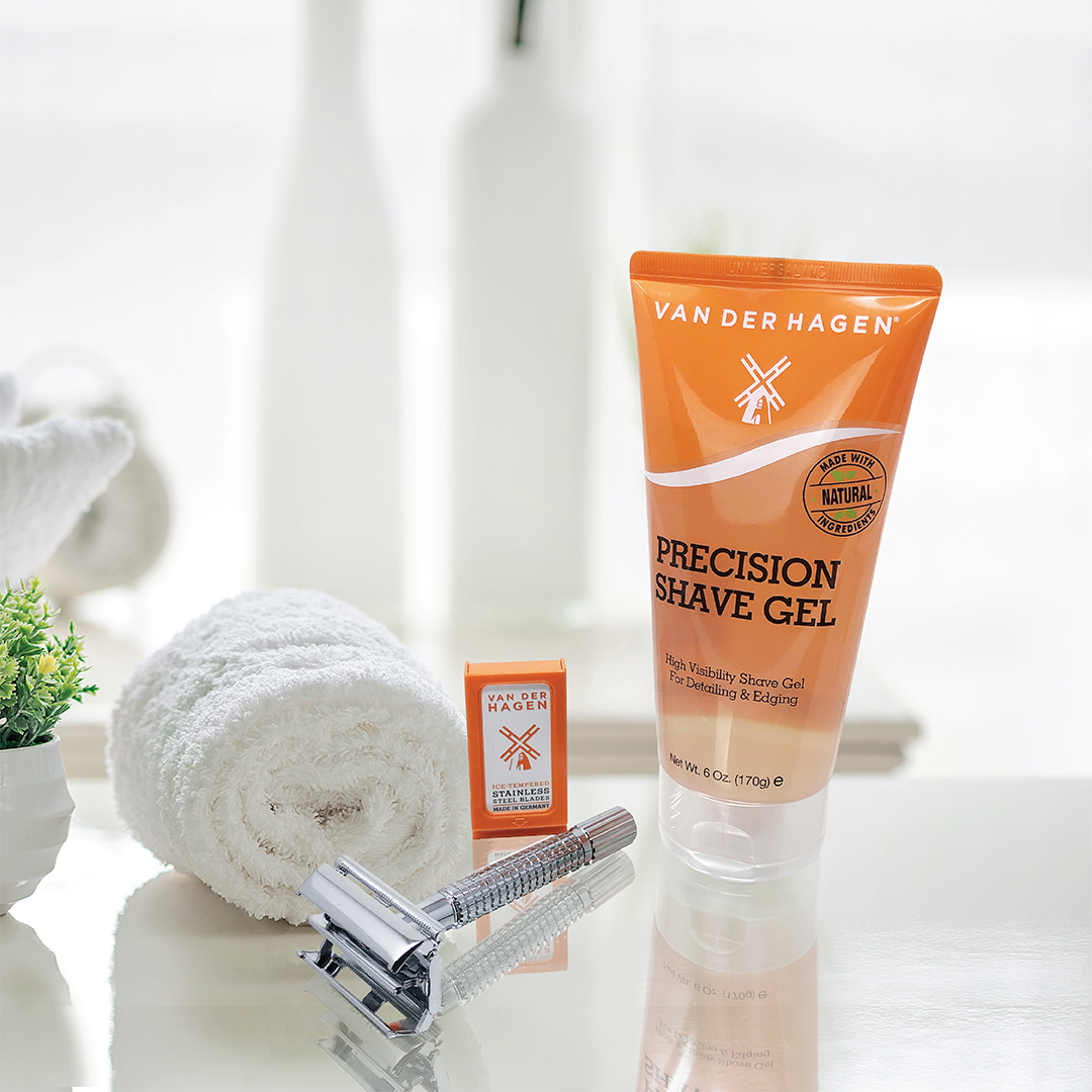 vanderhagen's tweet photo. Thanks to Van Der Hagen Precision Shave Gel’s formula, you’re able to clearly see where your blade is cutting while keeping all the benefits of a shave prep.
.
.
#VanDerHagen #PrecisionShaveGel #GroomingDefined https://t.co/Rq4FAzfvA0