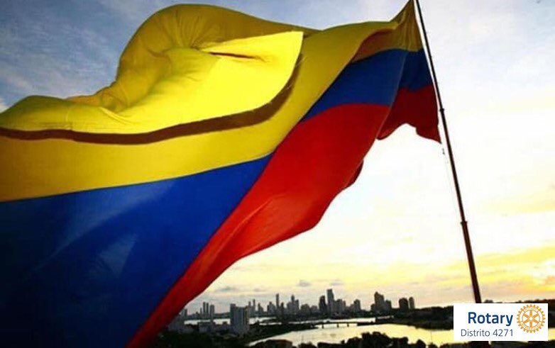 rotarydis4271's tweet photo. Este #20deJulio conmemoramos 210 años del grito de Independencia🇨🇴, reconociendo y exaltando la belleza de nuestro país, su diversidad, cultura, gente y tradiciones que nos hacen sentir orgullosos de ser #Colombianos 💛💙❤️
#Distrito4271 🇨🇴 #RotaryInternational https://t.co/aLo7fUHy59