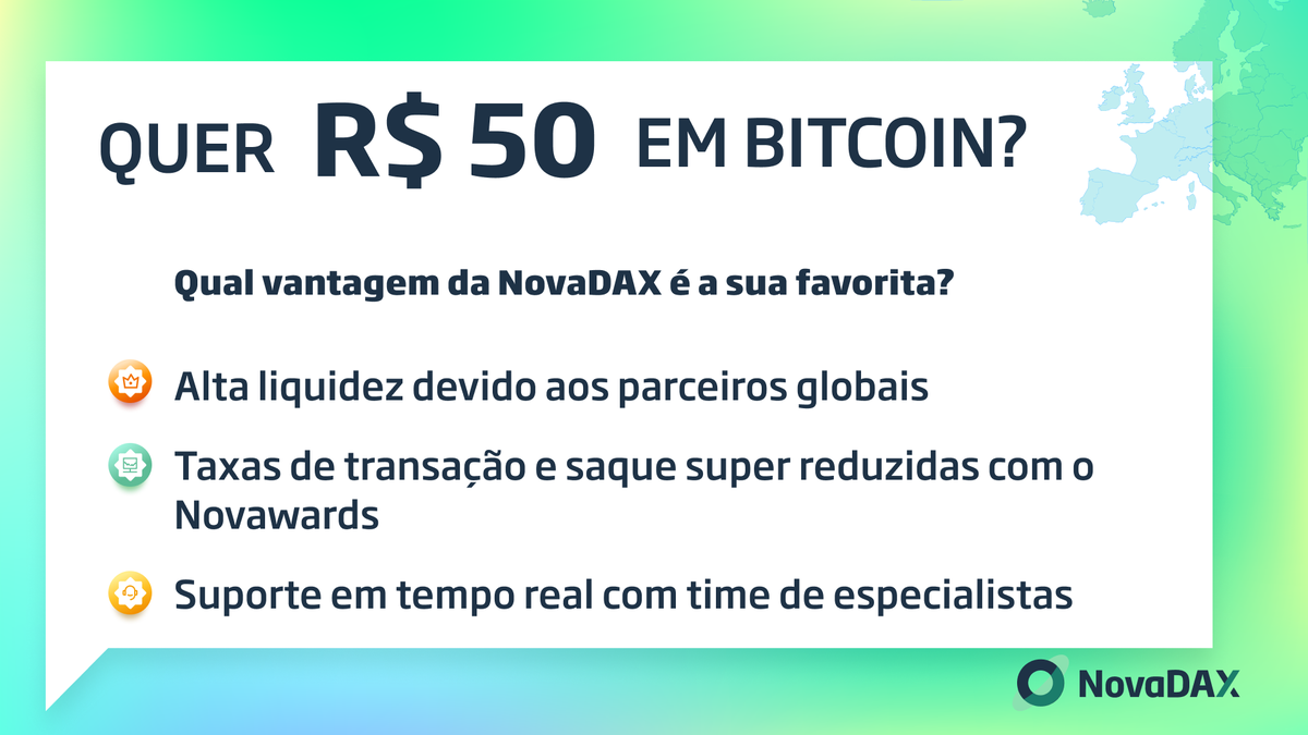 Nova_DAX's tweet photo. Como participar:

- Retweet esse post respondendo a pergunta abaixo e escolha uma das 3 opções da imagem como resposta! 

Sortearemos 3 prêmios de R$ 50 em bitcoin cada (serão creditados em sua conta NovaDAX)

Período: Até dia 24.07
Resultado: 27.07 

#Bitcoin #blockchain https://t.co/hkzXSh9Pls