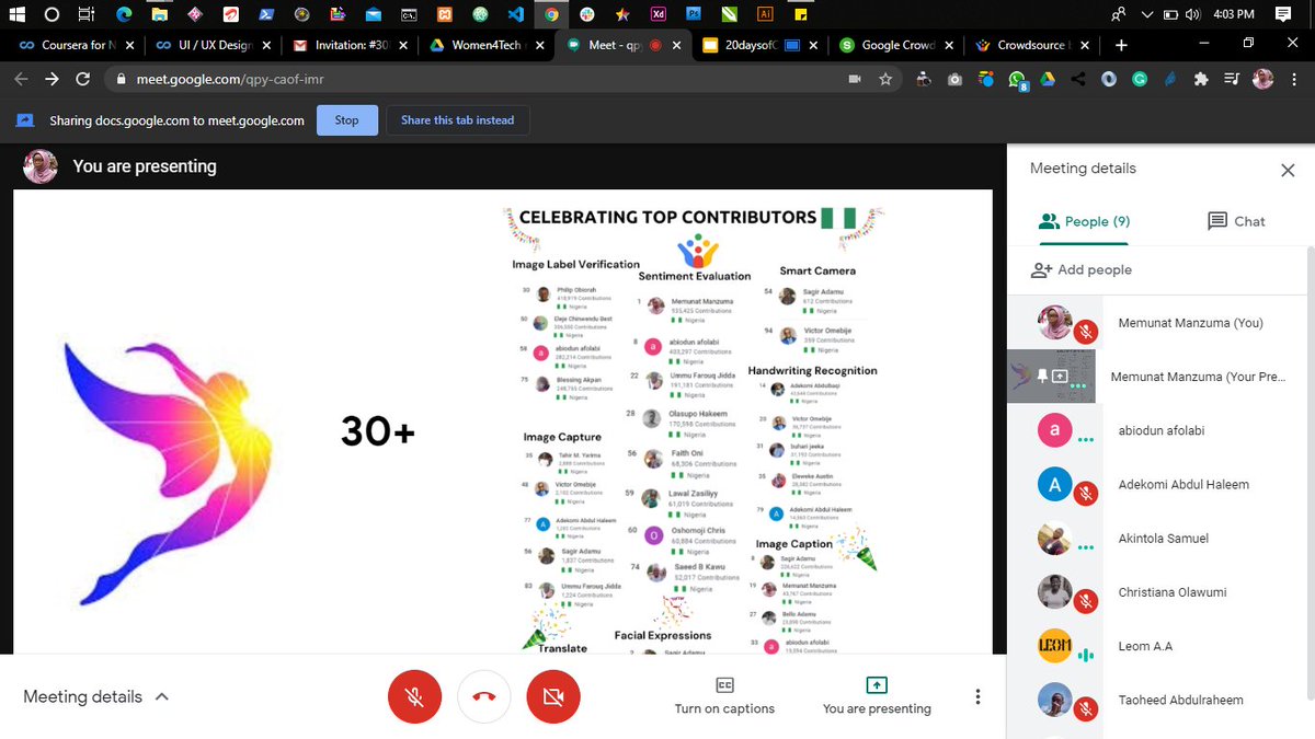 zaarab001's tweet photo. Hope to see more 🇳🇬 at the LeaderBoard before the end of  #20DaysofCrowdsouce 

#GoogleCrowdsource #GoogleCrowdsourceNigeria #GoogleCrowdsourceIlorin https://t.co/HSeMK4wjDj