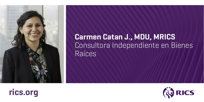 Conversamos com Carmen Catán MRICS sobre como foi o processo para tornar-se uma profissional qualificada RICS e qual a importância da designação na sua carreira. Leia a entrevista completa aqui em Português e Español: bit.ly/3jkVjyB