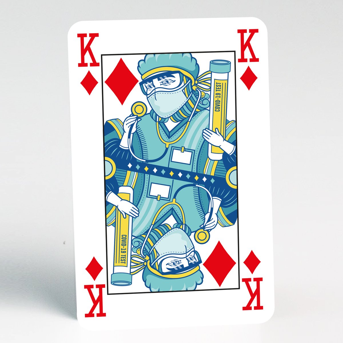 SquiddleInk's tweet photo. Corona Virus Playing Cards designed by Stacey kelly of Squiddle Ink for the  Worshipful Company of Playing Cards. Profits raised go to the Lord Mayors Charities #covid #coronavirus #COVID19 #pandemic #lockdown #graphicdesign #illustration #playingcards #packagingdesign https://t.co/tEttlghp8z