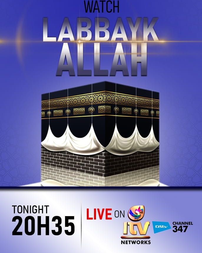 itv_sa's tweet photo. Labbayk Allah tonight at 20h35 with Moulana Yusuf Dawood discussing
Ebrahim (AS) in the Fire - Dua while in the fire -
Call to Guests
Lines open
Call in with and share your journey 'My Hajj experience'
#LabbaykAllah #HajjProgramme #Hajj https://t.co/ZCzinC4dn1