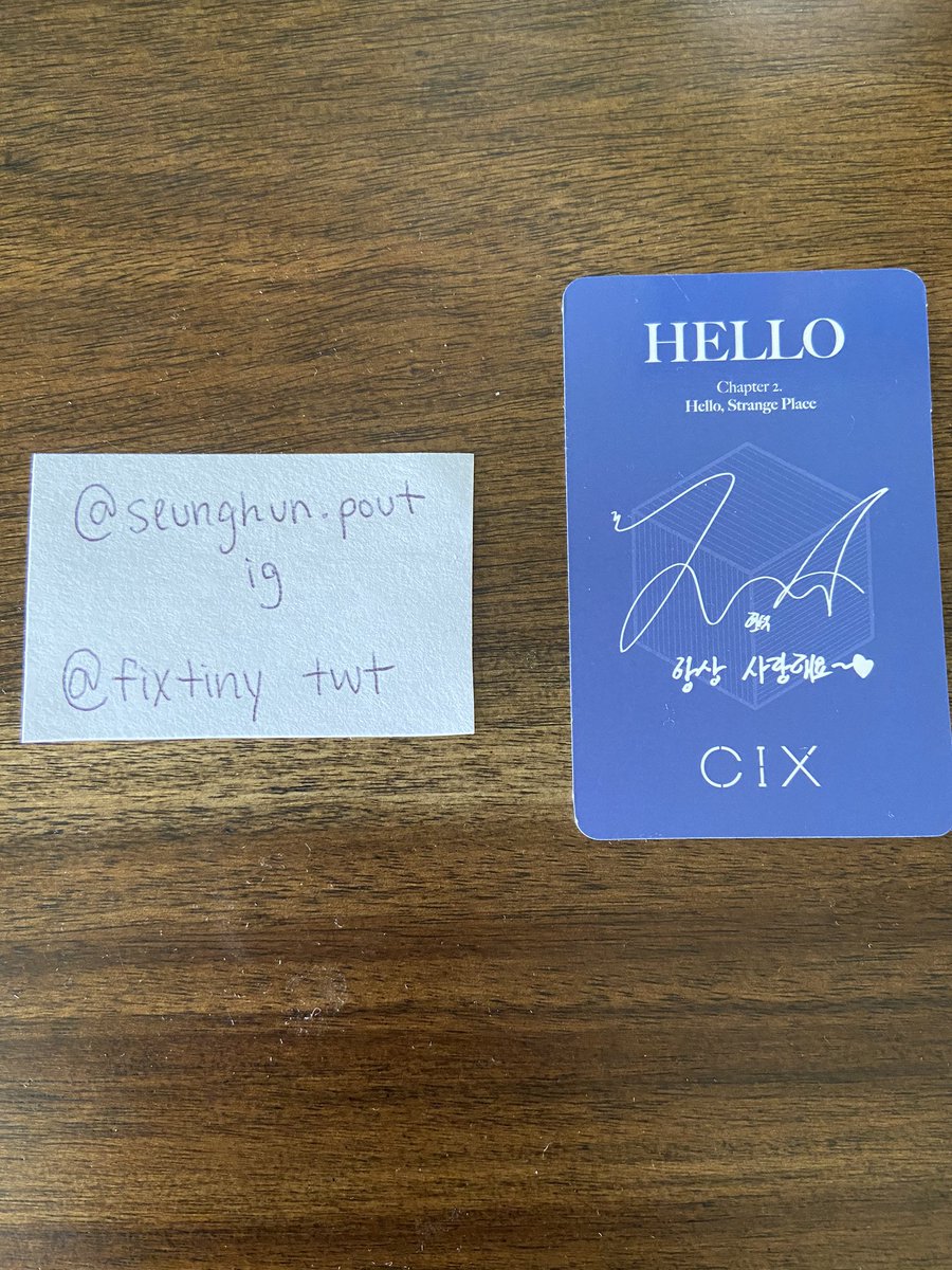 fixtiny's tweet photo. WTT CIX Hyunsuk MMT pc Hello ver.
have: hyunsuk
want: jinyoung equivalent (last pic, not my photo)
ONLY TRADING!
preferably USA only, but will consider ww
please dm me PLEASE RT
#cix #wtscix #wttcix #cixtrade #wttkpop @CIXtrade @CIX_Official https://t.co/6hmNbRT7Qd