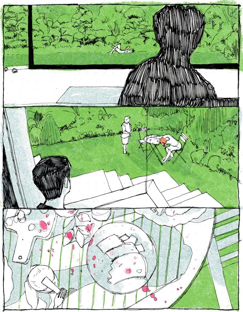 some composition studies from parasite :-) 