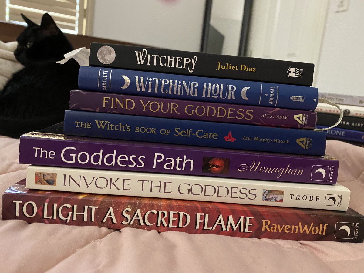 Okay I’m back. Soooo.. books? I have tons of them. It’s where I recommend starting with anything to do with the craft. You have to learn before you can start practicing. YouTube is also a really good resource. These are some of the books I have but not all