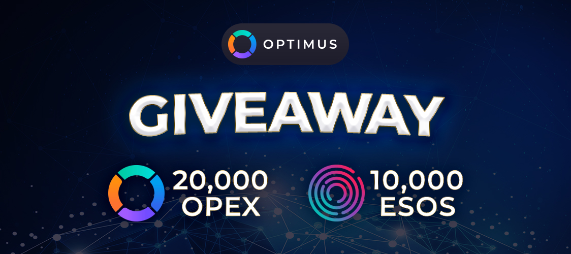 20 lucky winners will get 1000 $OPEX AND 500 $ESOS!

Join our new Giveaway!
gleam.io/avHvB/optimus-…

And.. don't miss out on the biggest token burn / swap in crypto history:
optimus.exchange/optx-token-swa…