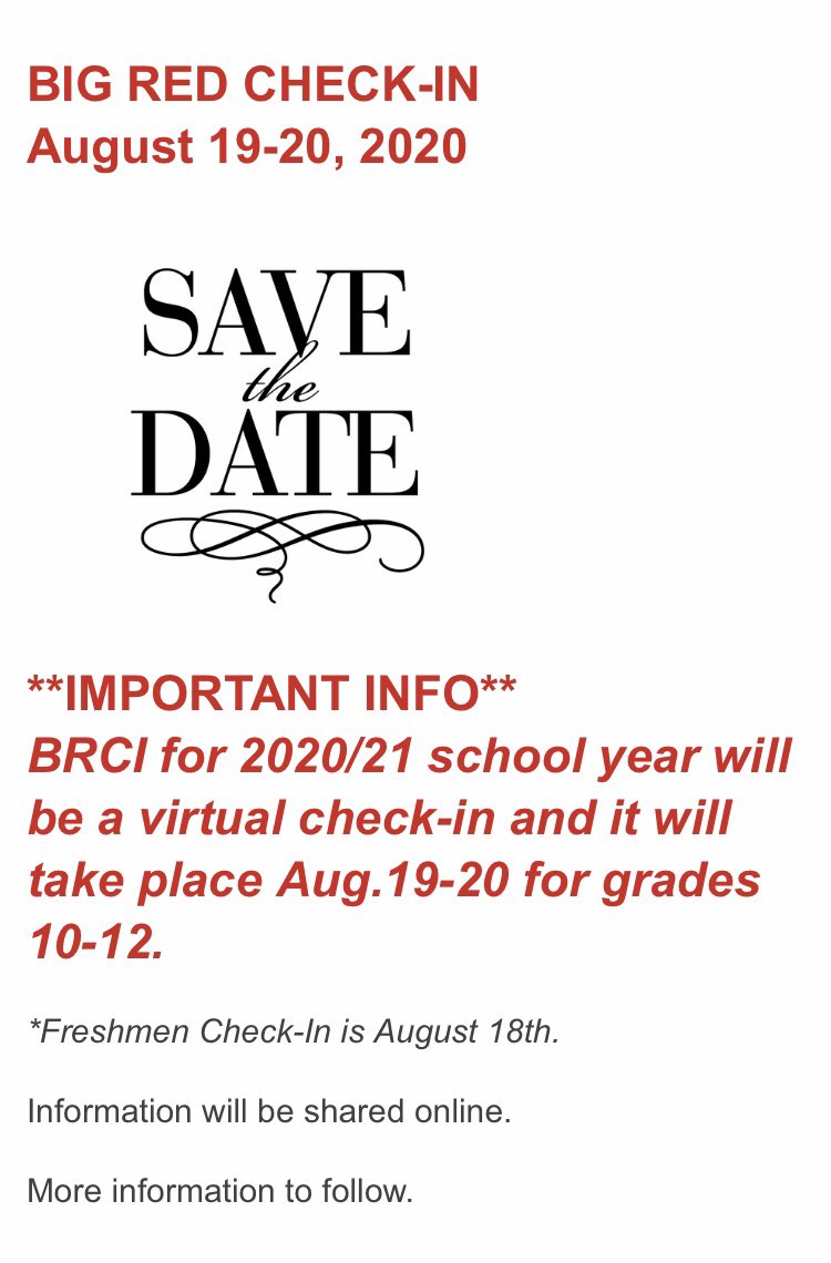 cvhs_bigreds's tweet photo. #SaveTheDate! More info will be forthcoming. https://t.co/crUKNJUwFY