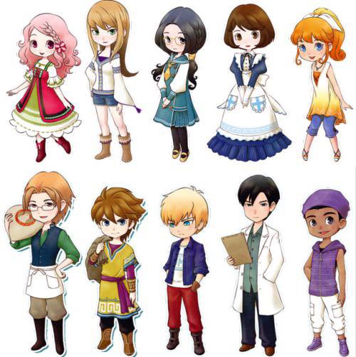 Harvest Moon Story Of Seasons Bachelorettes - Pena special