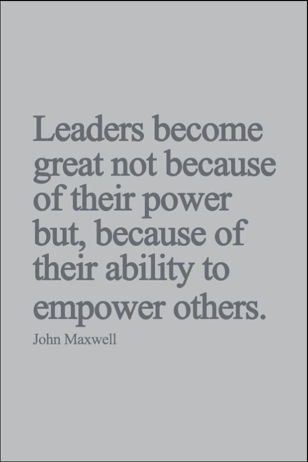 Lead by example and empower those around you to do the same. #motivationmonday #motivation #motivational #motivationquotes