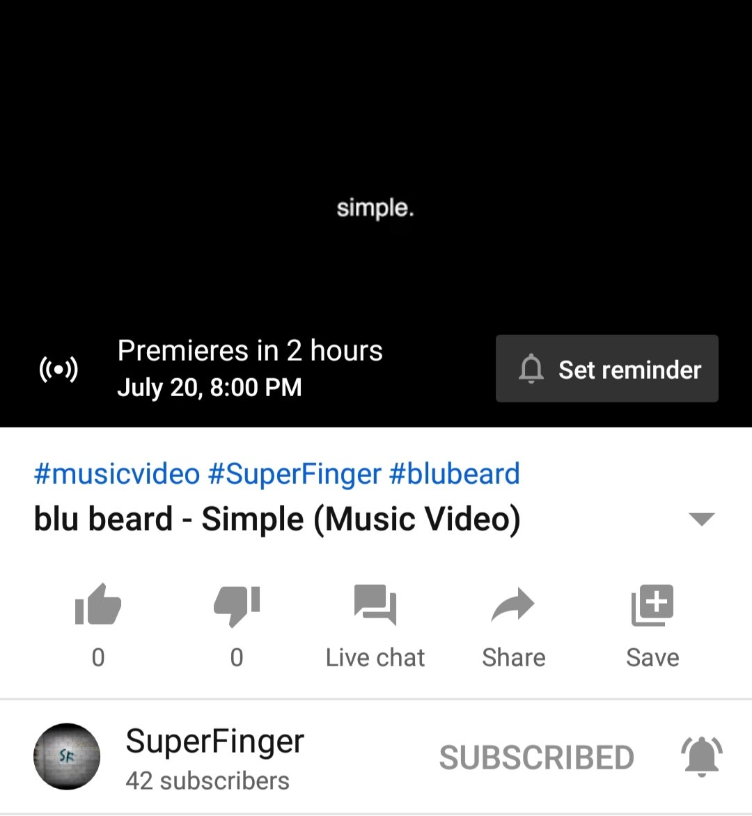 YungJiZzRap's tweet photo. simple. MUSIC VIDEO PREMIERING IN 40 MINS ๐ฅ๐ถ๐
LINK BELOW
https://t.co/criU583p0K
#blubeard #superfinger #newshit https://t.co/pcULSgSycx
