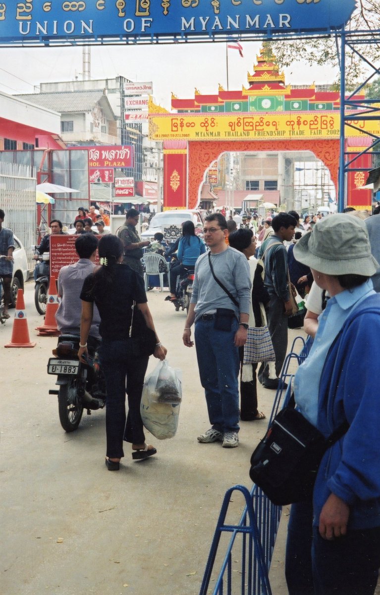 kenpaquette's tweet photo. Several years ago I walked into Myanmar for an afternoon beer. Turned out it was imported from Russia, high octane.
#NotCraftBeer https://t.co/B35s1KmK2z