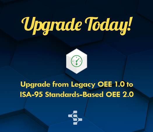 sepasoft_inc's tweet photo. Upgrade from #OEE 1.0 to OEE 2.0 today! 

-24/7 real-time data collection
-#ISA95 standards-based
-Path to enterprise functionality
-Auto data collection
-Mobile #MES access
-Track c/o time
-Improved downtime detection
-Flexible mode + state assignment

https://t.co/q0NVIajMJA https://t.co/dSPCU9w4ak