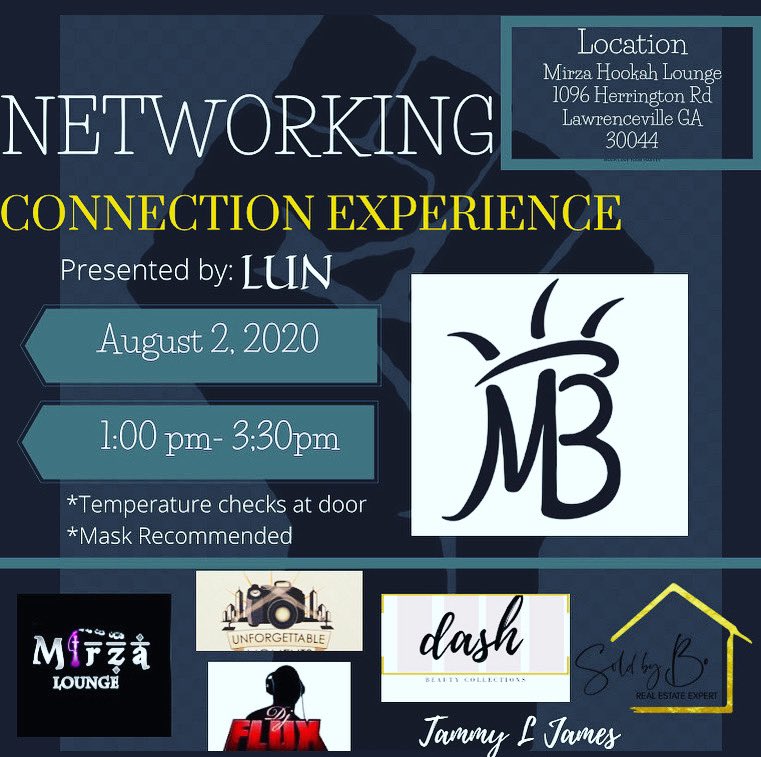 MillsxBills's tweet photo. Come out to Network & Shop w/ us at Mirza Hookah Lounge, Sunday, August 2nd from 1:00- 3:30. We’ll have merch on hand. #SupportBlackBusinesses #BlackOwned #MillionsandBillions #MillsxBills #BuyBlack #NetworkingATL https://t.co/m1UoeA6yVb