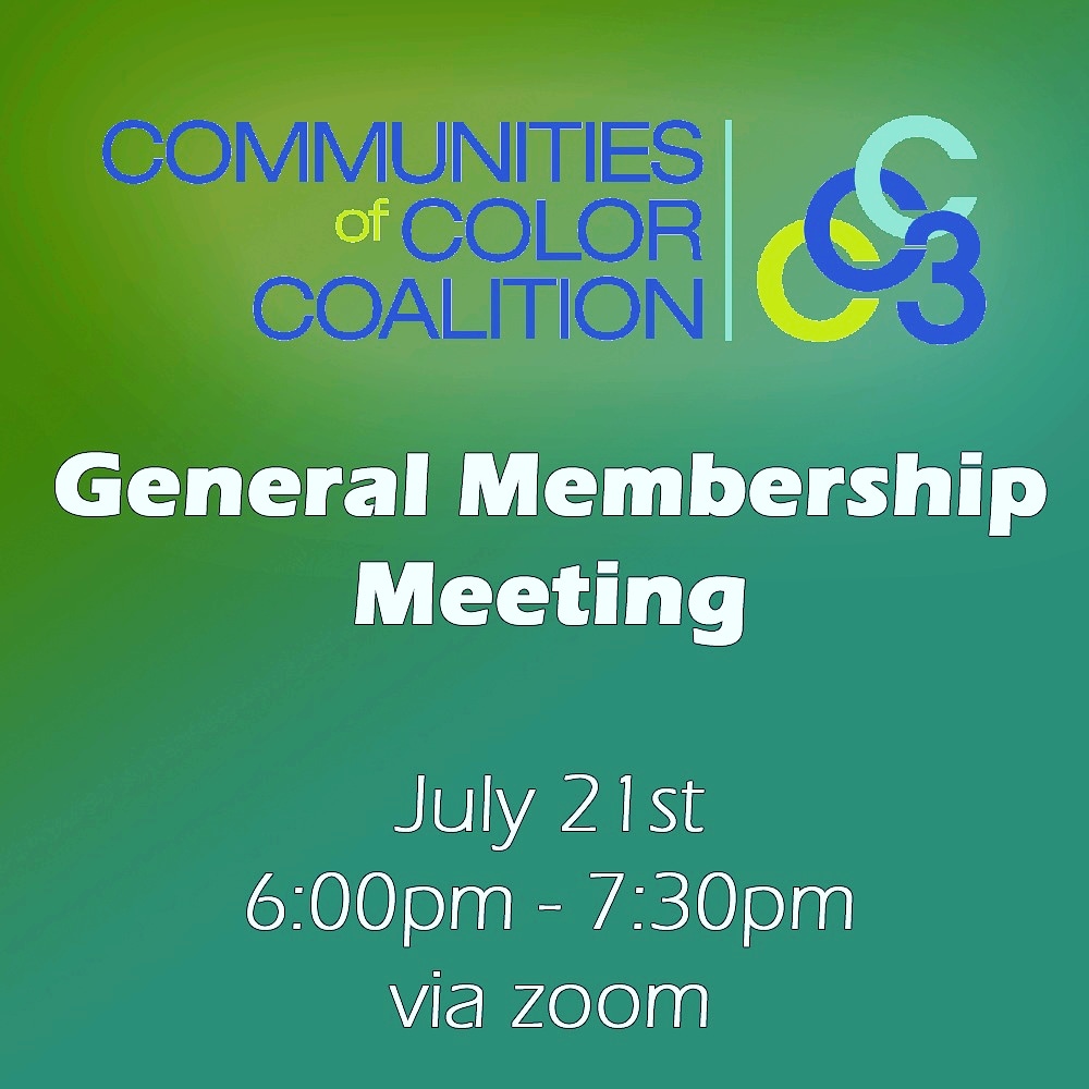 c3coalitionorg's tweet photo. Good afternoon everyone. We hope you are staying safe and healthy, and we send our best wishes to those who are struggling during this time. 

Tomorrow evening is our general membership meeting. We hope you are able to join us. All are welcome to come. https://t.co/ANwlRV7Zel