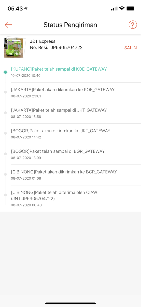 bonkhz's tweet photo. @jntexpressid pagi ka, bs minta tolong utk follow up pengiriman dgn resi JP5905704722. Makasih. https://t.co/svJo2UA4xd