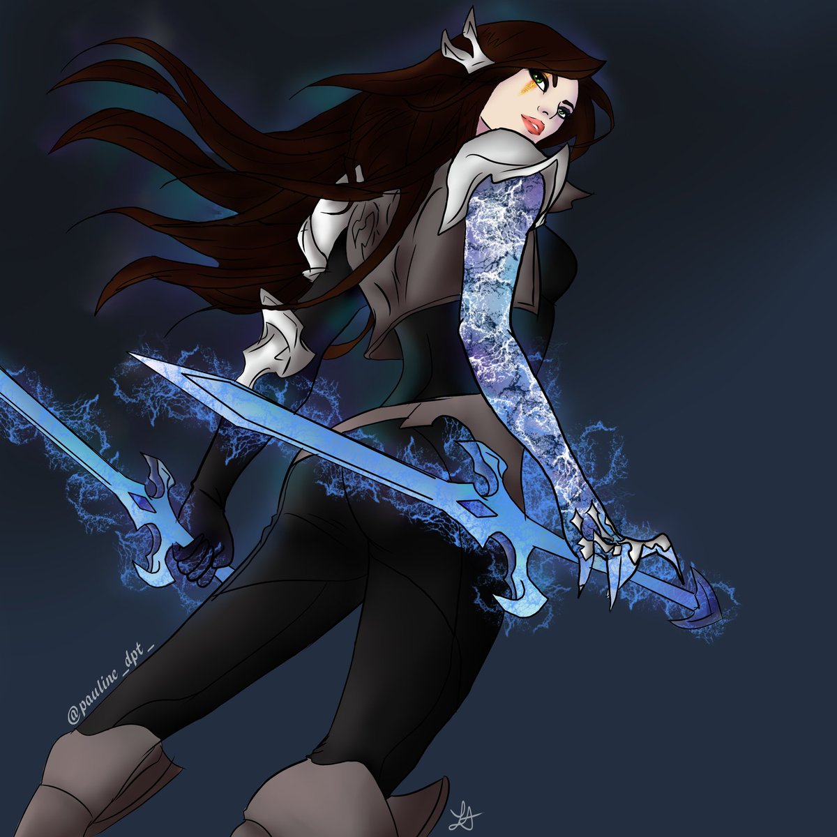 Pauline_Dpt_'s tweet photo. Lara~ ⚔🖤 https://t.co/aSVaa6JwSX