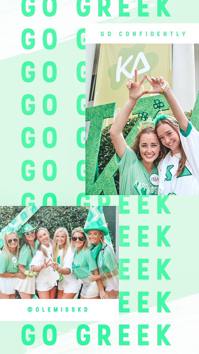 HAPPY MONDAY!!! #GoGreek #GoConfidently