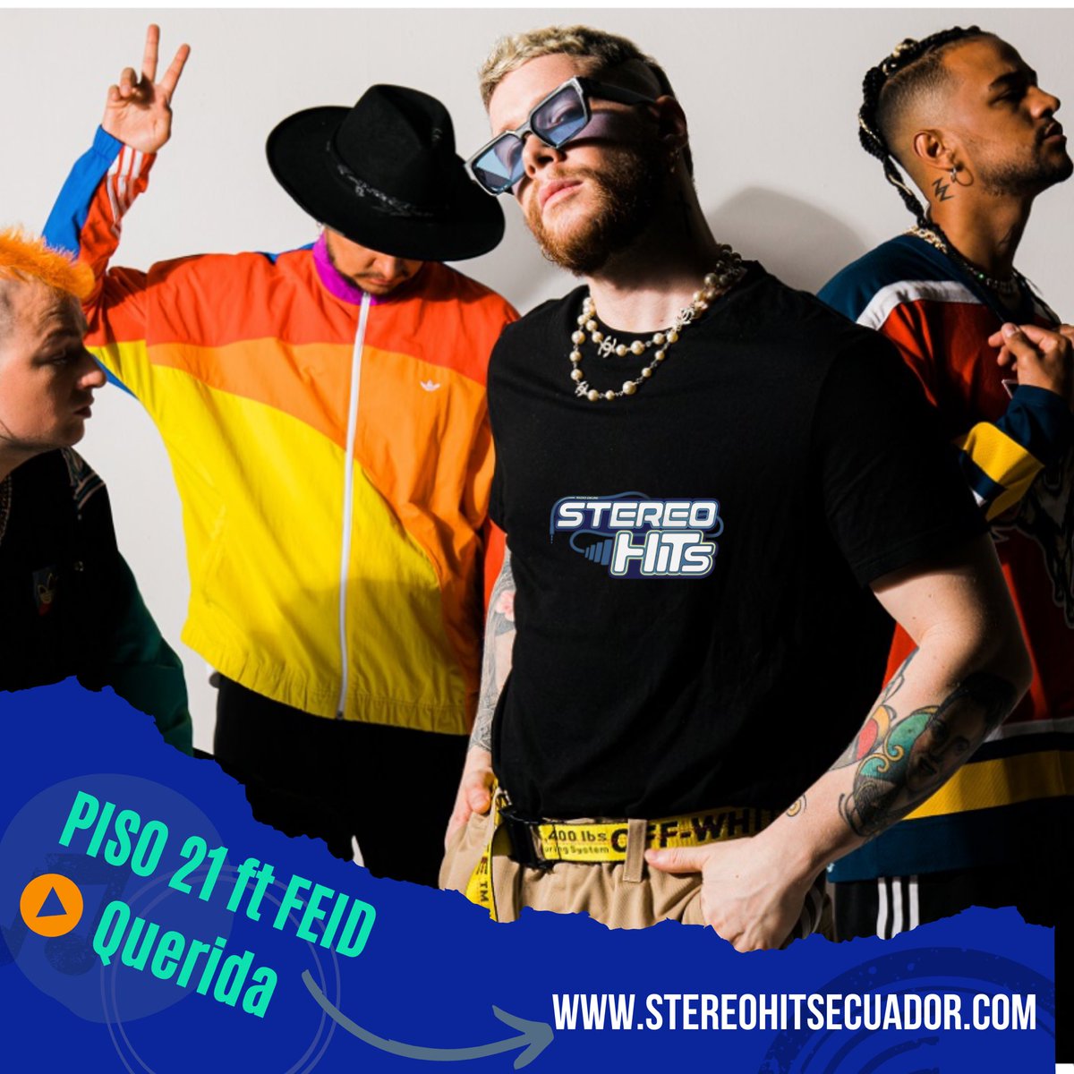 stereohitsec's tweet photo. Seguimos con más #estrenos esta vez @piso21music junto a @feid nos traen #Querida 🔥
Ya la puedes disfrutar en @stereohitsec 🔊♥️
⬇️
https://t.co/aMMVsnDN19

#exitos #estrenos #plataforma #musica #pop #urbano #romantico #radio https://t.co/JBH2hnuKuu