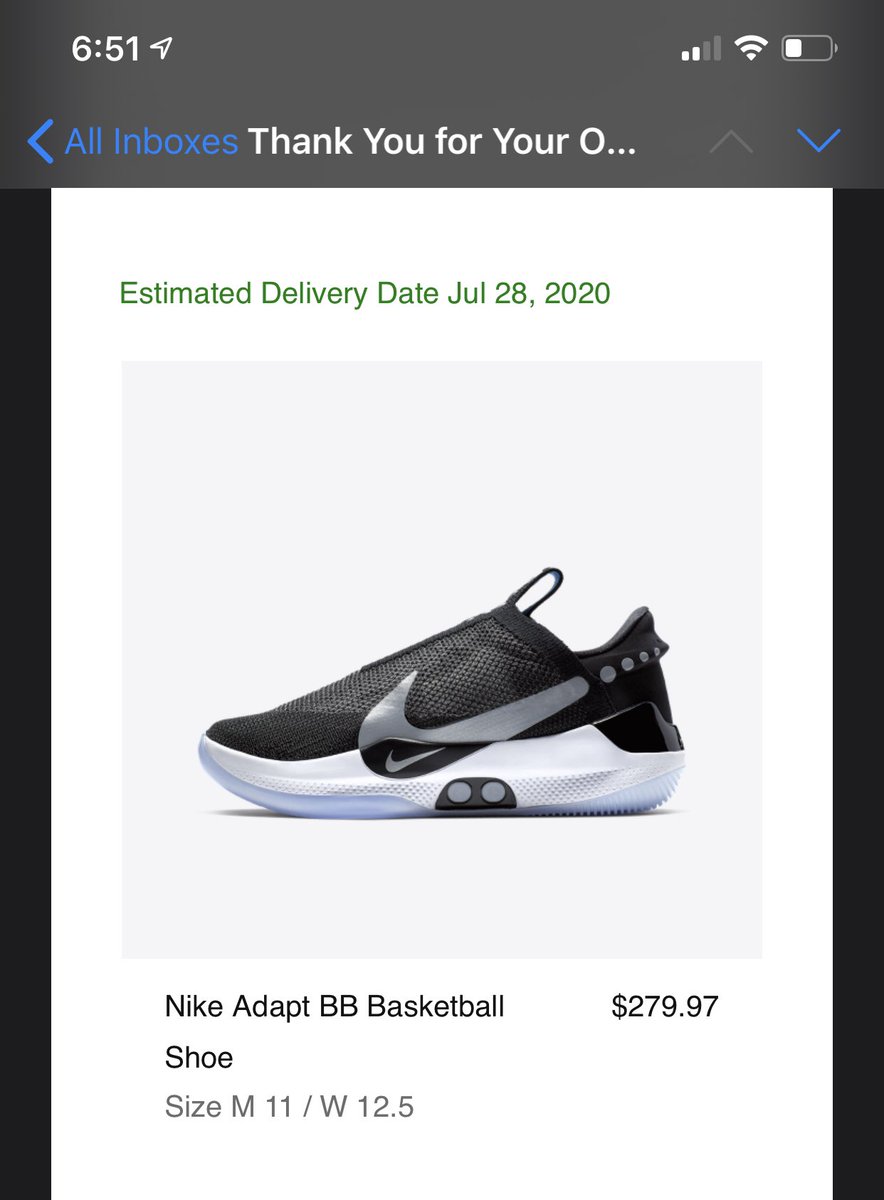 Nike Adapt BB Basketball Shoes. On sale 
