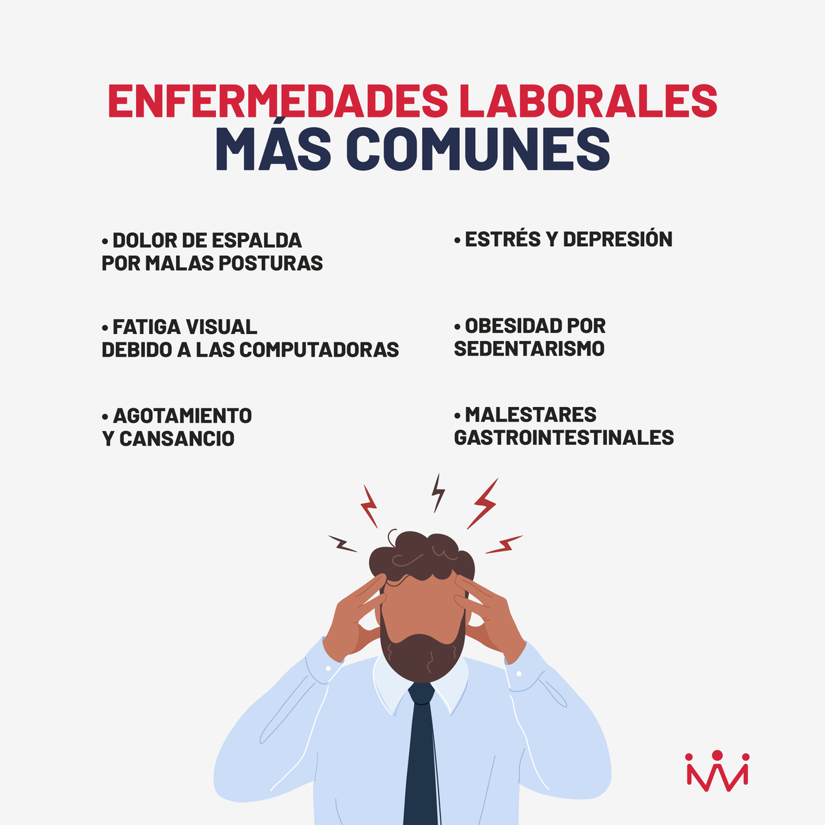 Te aconsejamos dar un paseo, tomar aire, facilitar una alimentación saludable y aumentar los niveles de actividad física durante las horas libres que se tenga, mientras se está trabajando, puede reducir considerablemente los riesgos de estas enfermedades 💪