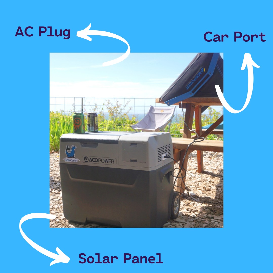 acopower_com's tweet photo. Take our LionCooler with you wherever you go! Our no-cords, no-ice needed portable solar cooler can be charged in 3 ways:
- AC
-12 volt DC in the car
- solar panels
Perfect for any type of weather conditions!
#acopower #lioncooler #noiceneeded #portablecooler https://t.co/UDkrQmokKP