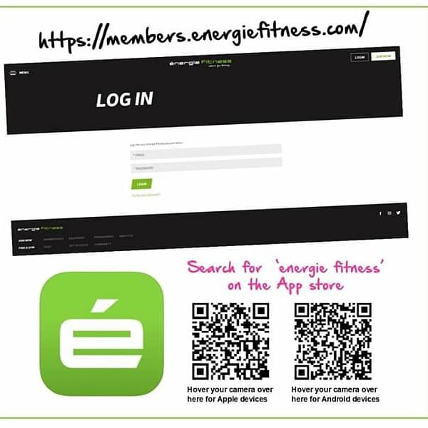 EFBorough's tweet photo. 1️⃣ Make sure you can log into your member website area with the email address your membership is attached to. Forgotten your password? Click ‘Forgotten password’ and we’ll send you a temporary one!

2️⃣ Download the énergie Fitness app on your phone &amp; familiarise yourself with it https://t.co/5B9gaNhOtn